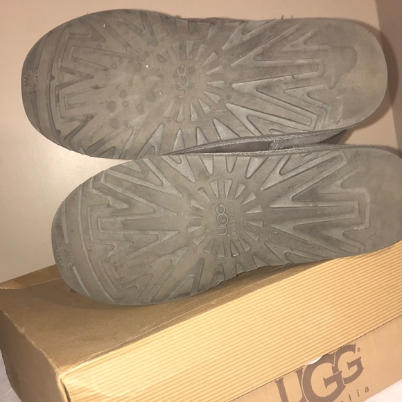 Authentic Gray Tall Uggs - Picture 8 of 8